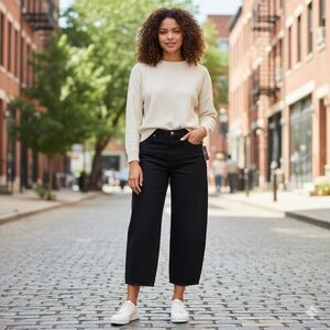TARGET Universal Thread High-Rise Easy Barrel Ankle Jeans